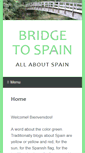 Mobile Screenshot of bridgetospain.com